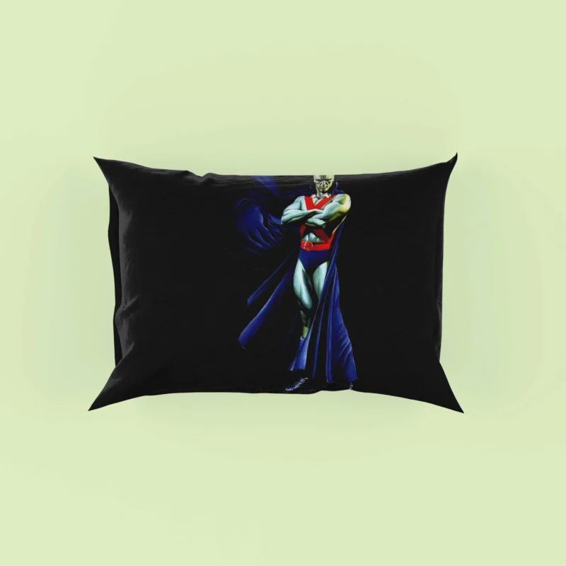Martian Manhunter Iconic Moments in Comics Pillow Case