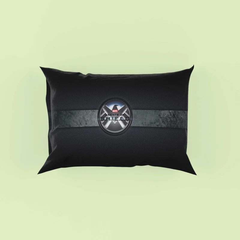 Marvel Agents of S.H.I.E.L.D. Logo Desktop Wallpaper Pillow Case