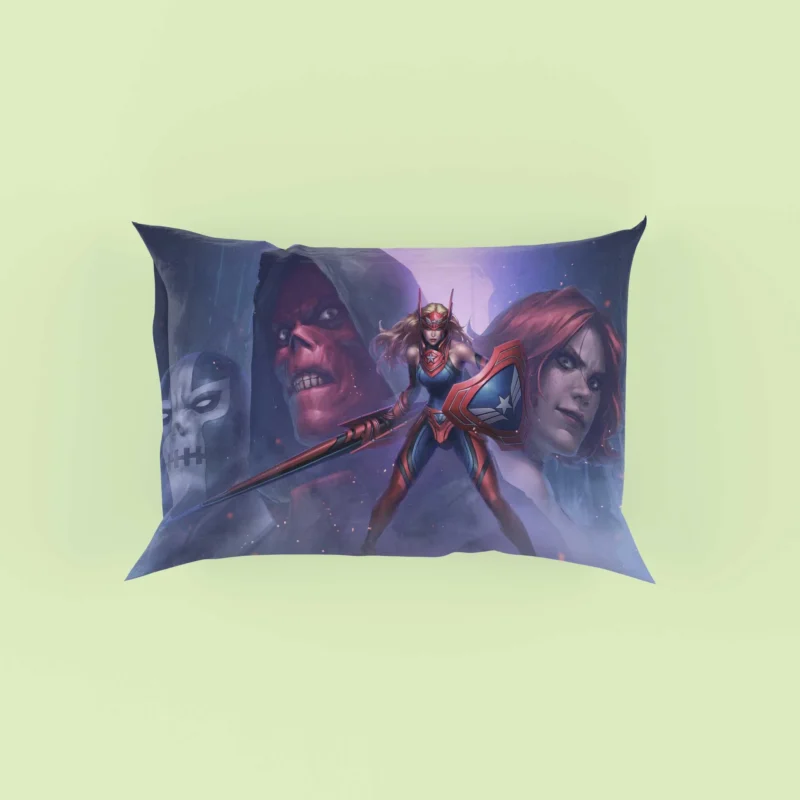 Marvel: Future Fight - Red Skull Menace Unleashed Pillow Case