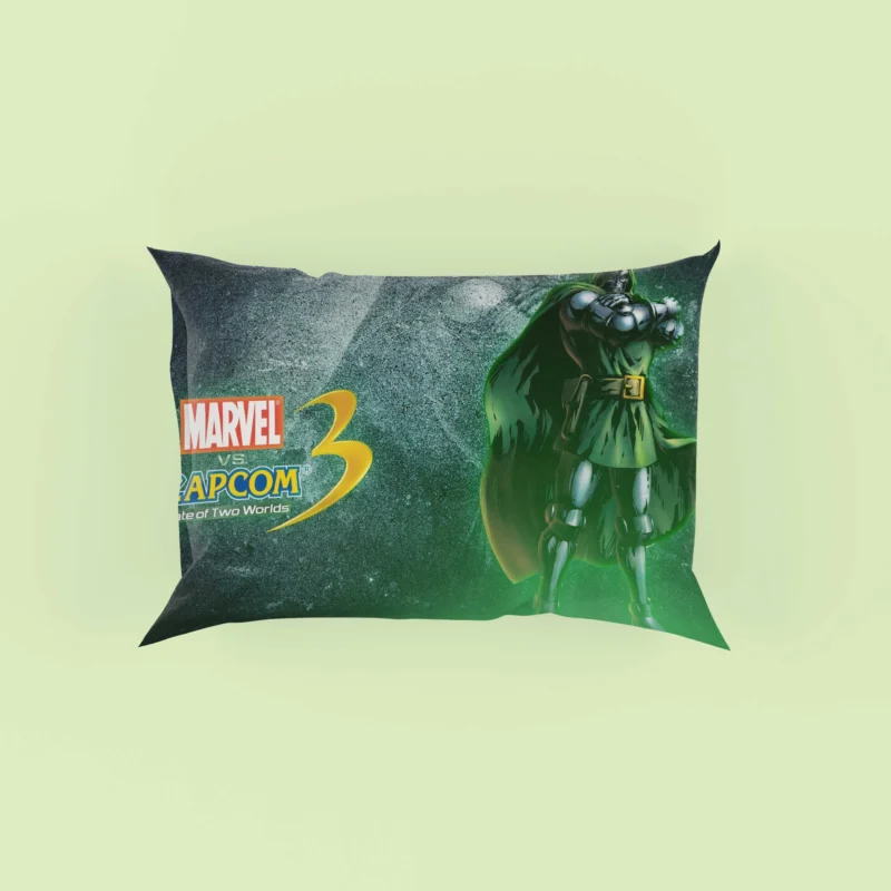 Marvel vs. Capcom 3: Fate of Two Worlds - Play as Doctor Doom Pillow Case