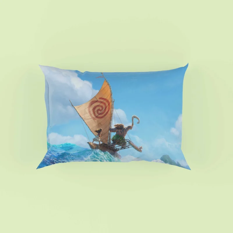 Maui from Disney Moana: A Memorable Character Pillow Case