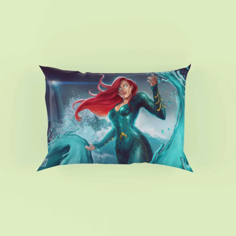 Mera Cosplay: Channel Your Inner Hero Pillow Case