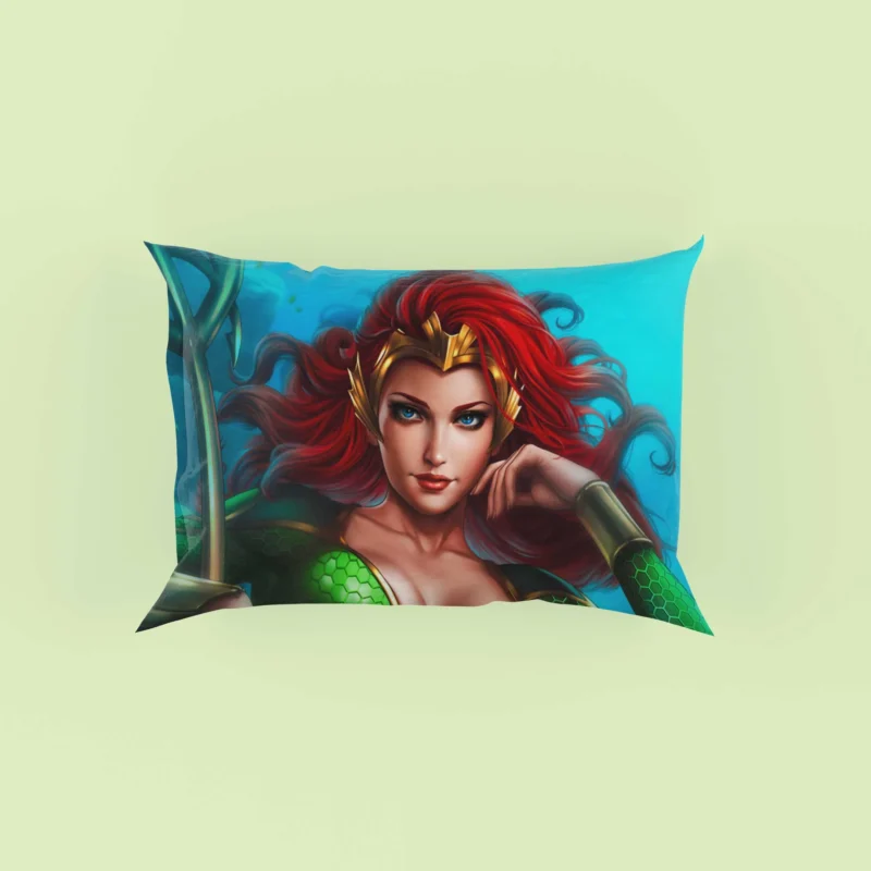 Mera Cosplay: Embrace the DC Hero Pillow Case