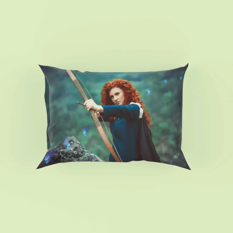Merida Cosplay Wallpaper: Embrace the Brave Pillow Case