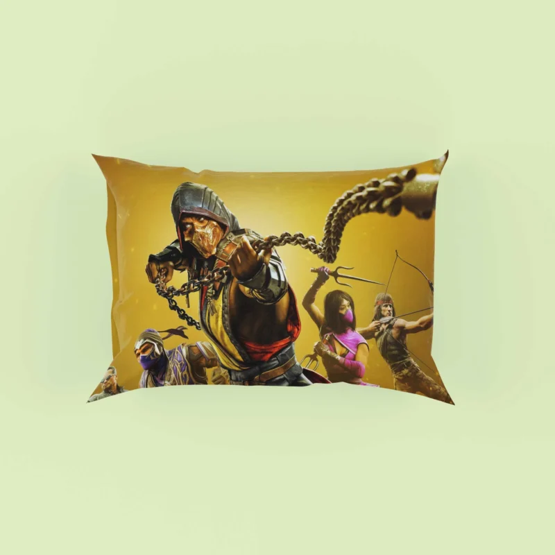 Mortal Kombat 11: Scorpion Deadly Return Pillow Case