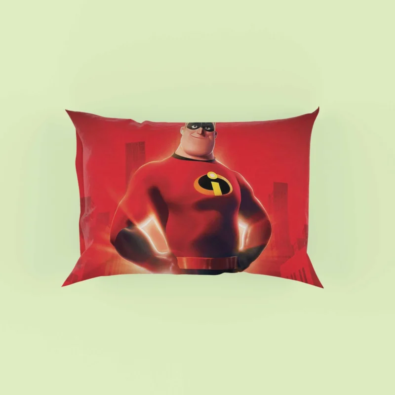 Mr. Incredible: The Strongest Hero Pillow Case