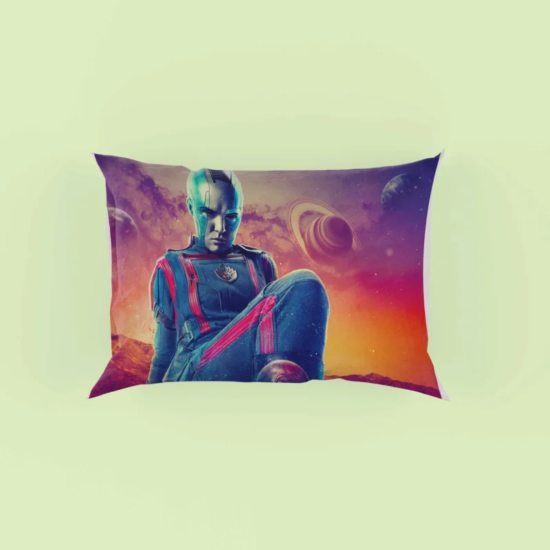 Nebula in Guardians of the Galaxy Vol. 3 Pillow Case
