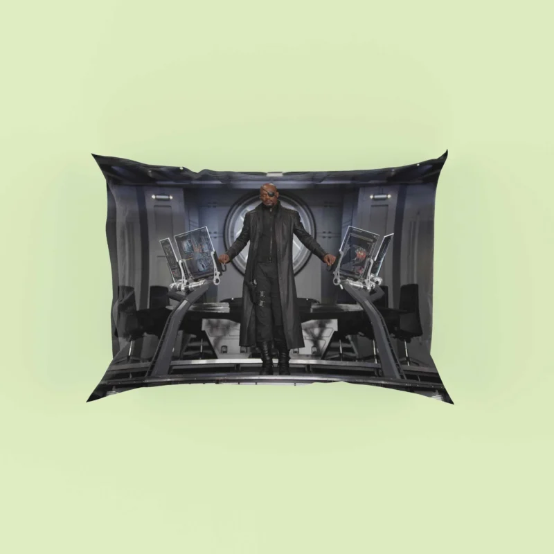 Nick Fury: A Mysterious Character Transformation Pillow Case