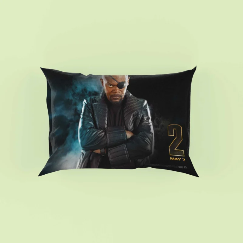 Nick Fury Appearance in Iron Man 2 Movie Pillow Case
