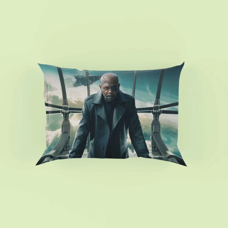 Nick Fury in Captain America: The Winter Soldier Pillow Case