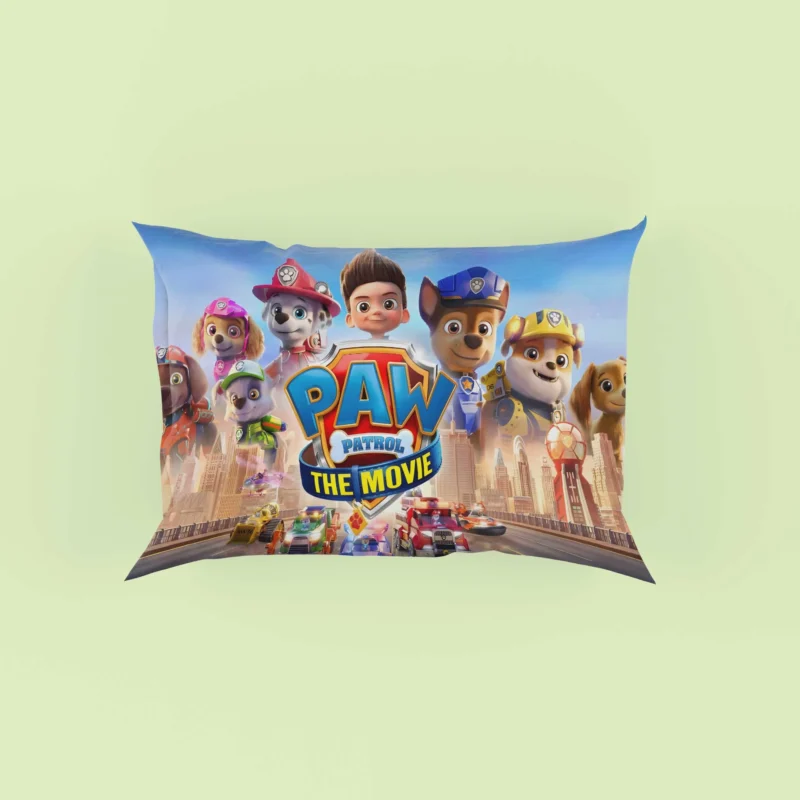 Paw Patrol: The Movie - Unveiling the Logo Pillow Case