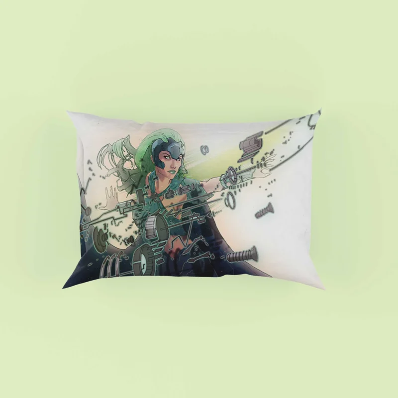 Polaris Wallpaper: Dive into a World of Mutant Magnificence Pillow Case