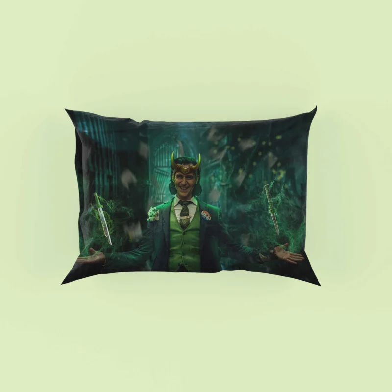 President Loki Intriguing Role in TV Show Loki Pillow Case