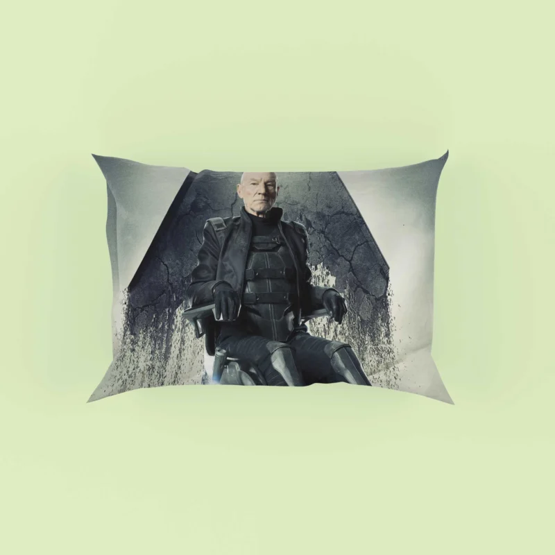 Professor Charles Xavier: Patrick Stewart Iconic Role Pillow Case