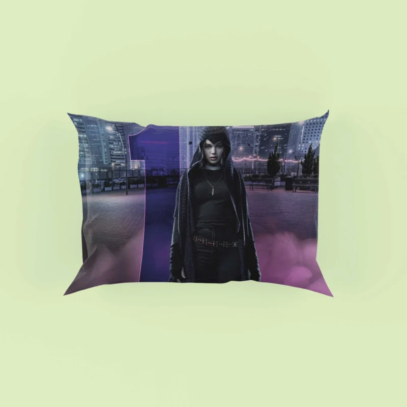 Raven in Titans: Embrace the Dark and the Light Pillow Case