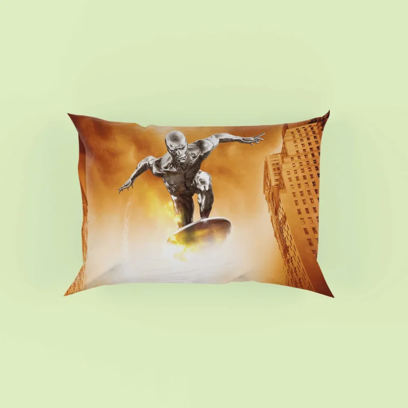 Rise of the Silver Surfer: Fantastic 4 Cosmic Tale Pillow Case