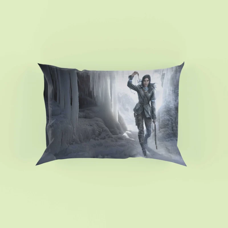 Rise of the Tomb Raider with Lara Croft Pillow Case