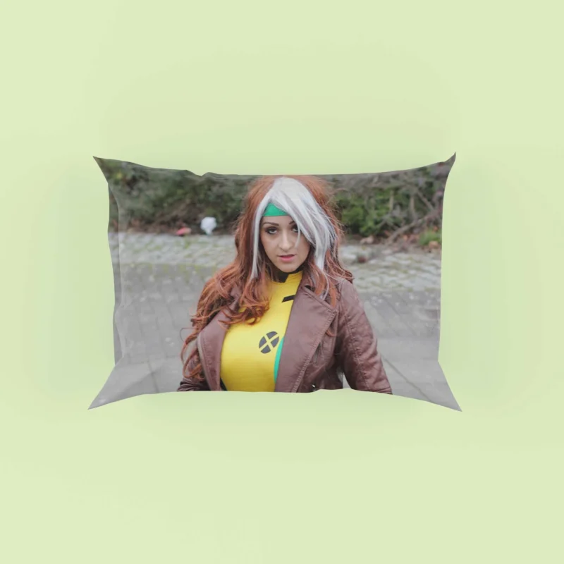 Rogue Cosplay: Channeling the Power of X-Men Rogue Pillow Case