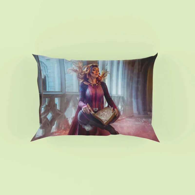Scarlet Witch Cosplay: Channeling Chaos Magic Pillow Case