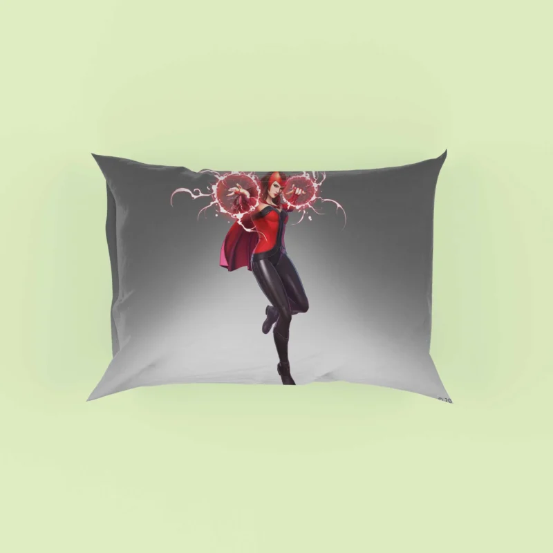 Scarlet Witch in Marvel Ultimate Alliance 3 Pillow Case