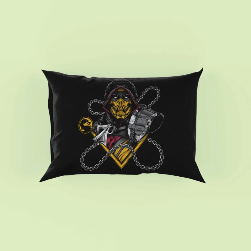 Scorpion in Mortal Kombat: The Ultimate Fighter Pillow Case