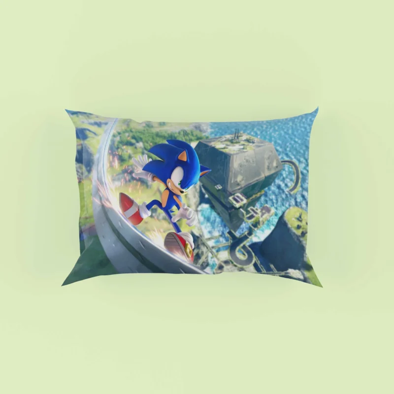 Sonic Frontiers: Sonic Next Open-World Adventure Pillow Case