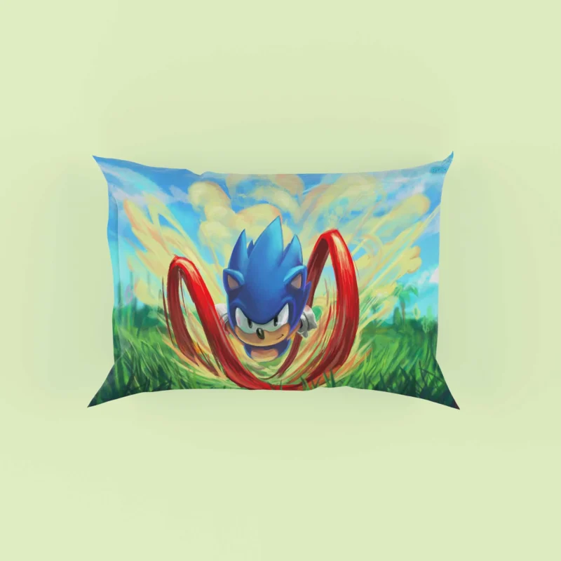 Sonic Mania: Classic Sonic Return Pillow Case