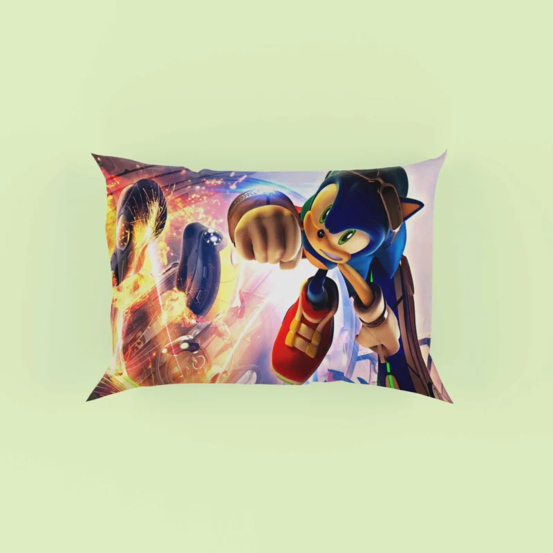 Sonic Riders: Zero Gravity - High-Speed Adventures Pillow Case