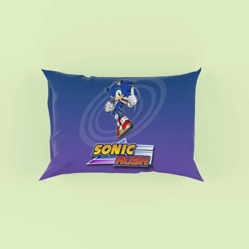 Sonic Rush: Sonic Handheld Adventures Pillow Case