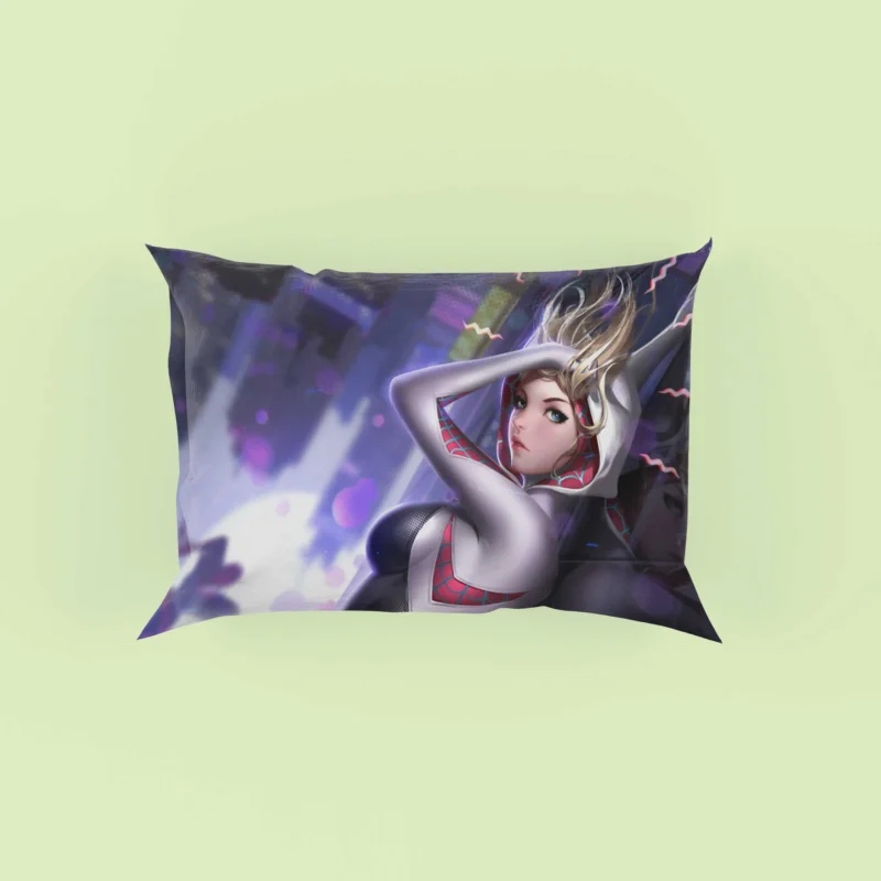 Spider-Gwen Comics: Gwen Iconic Appearance Pillow Case