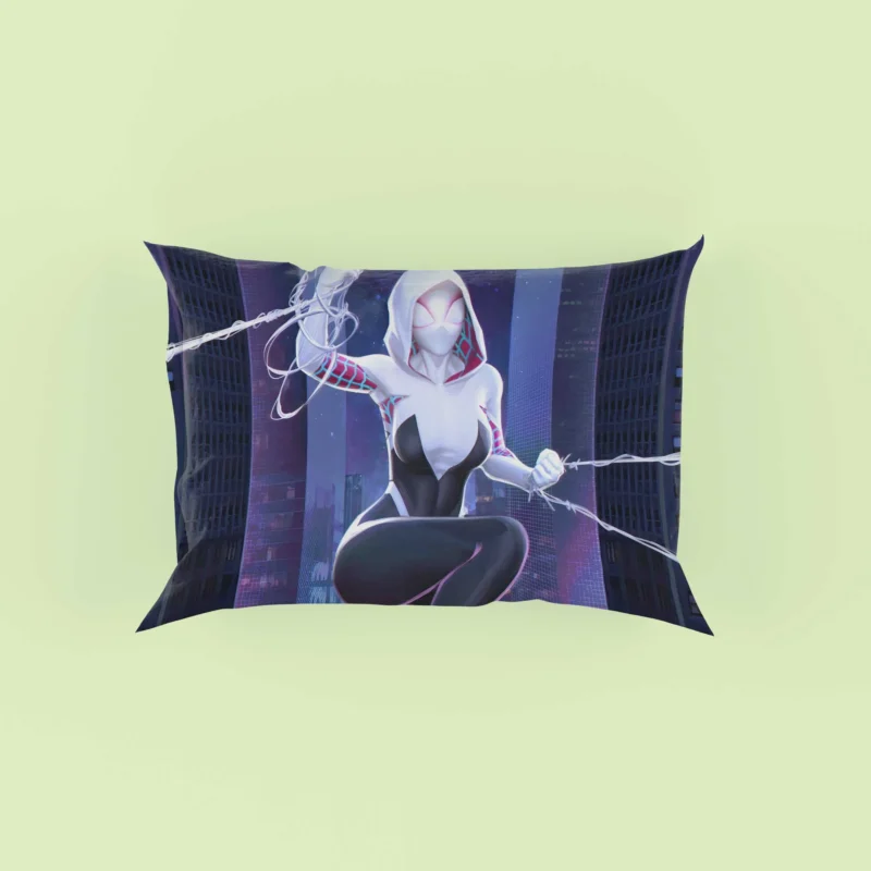 Spider-Gwen Comics: Gwen Multiverse Adventures Pillow Case