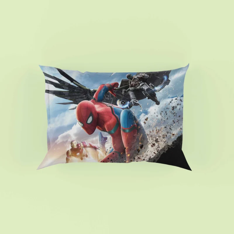 Spider-Man: Homecoming - Peter and the Vulture Pillow Case