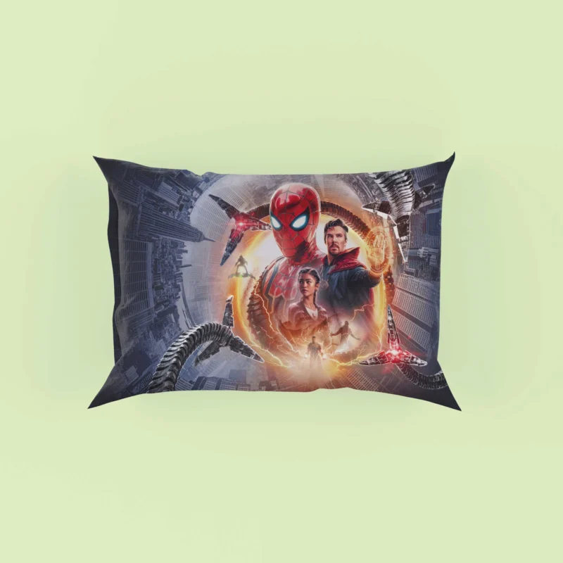 Spider-Man: No Way Home - A Marvel Crossover Pillow Case