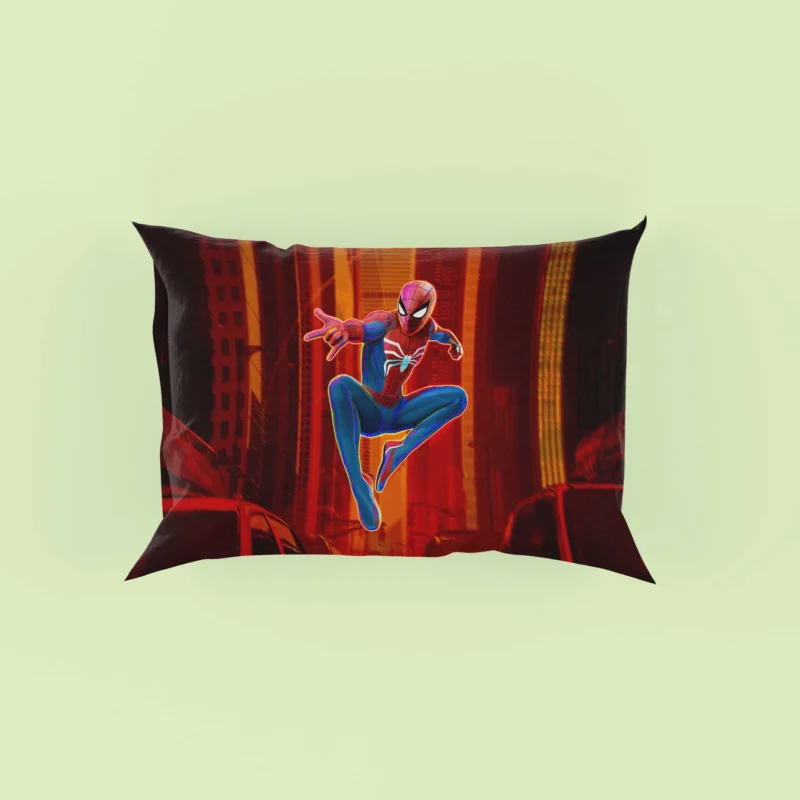 Spider-Man (PS4) Game: Web-Swinging Action Pillow Case