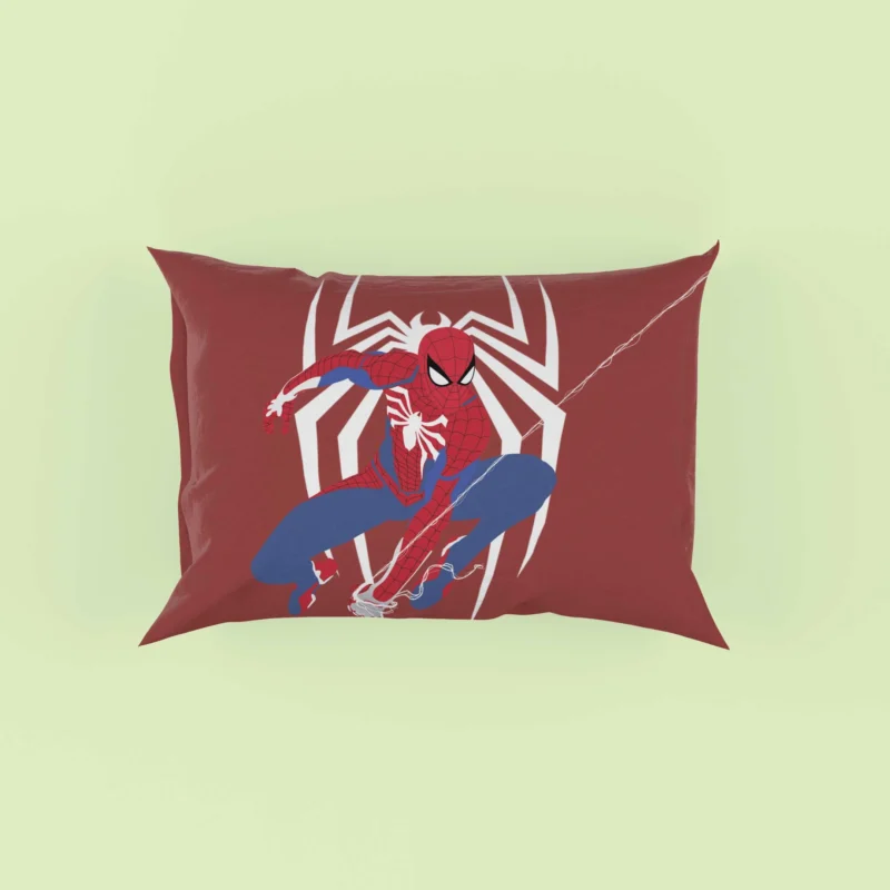 Spider-Man (PS4): Swinging into Gaming Glory Pillow Case
