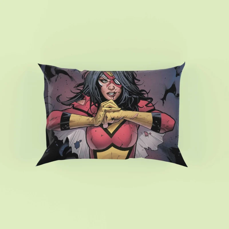 Spider-Woman: The Heroic Web-Slinger Pillow Case