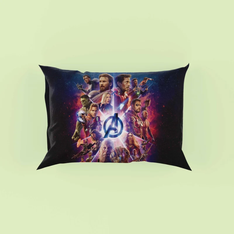 Star-Studded Cast of Heroes in Avengers: Infinity War Pillow Case