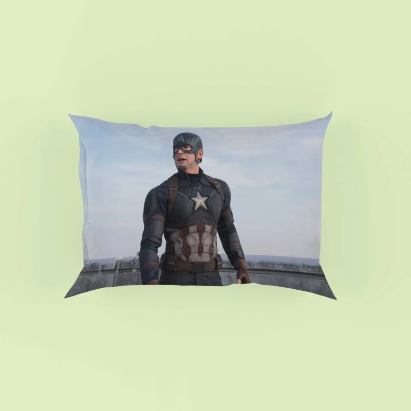 Steve Rogers in Captain America: Civil War Pillow Case