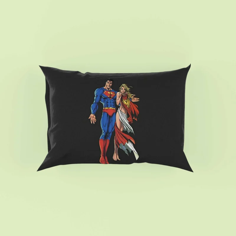 Superman Comics: The Iconic Hero Pillow Case