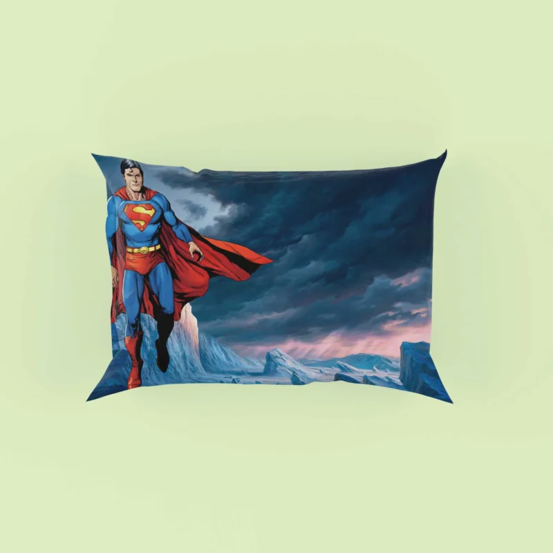 Superman Wallpaper: Symbol of Hope Pillow Case