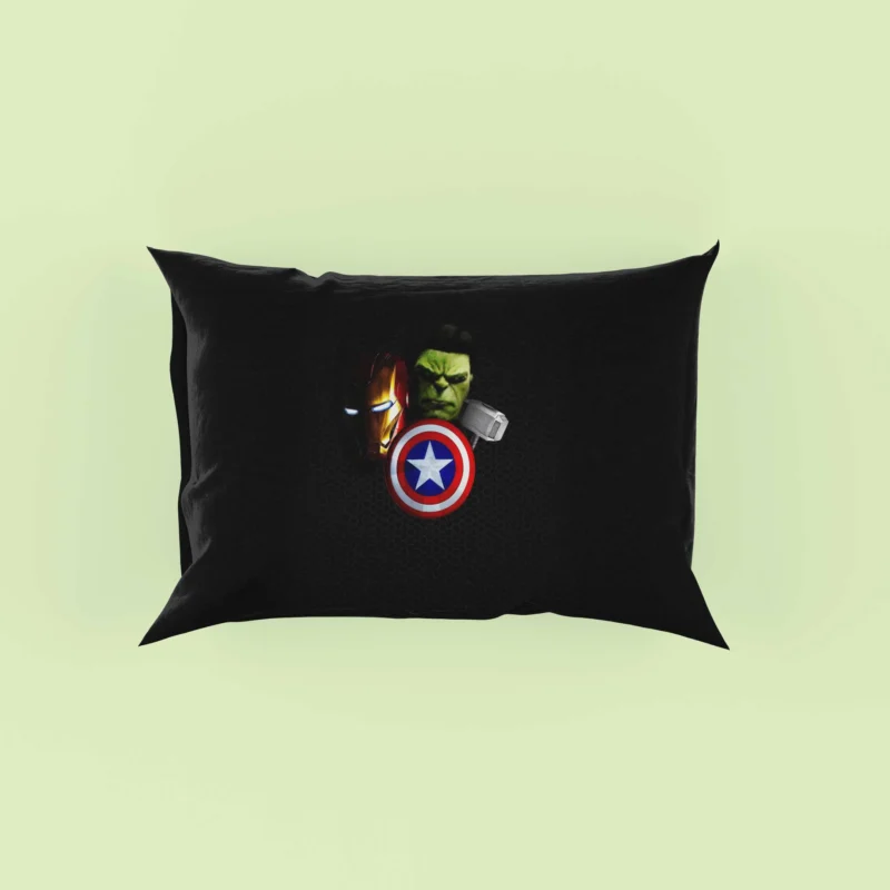 The Avengers in Comics: Heroes Unite Pillow Case