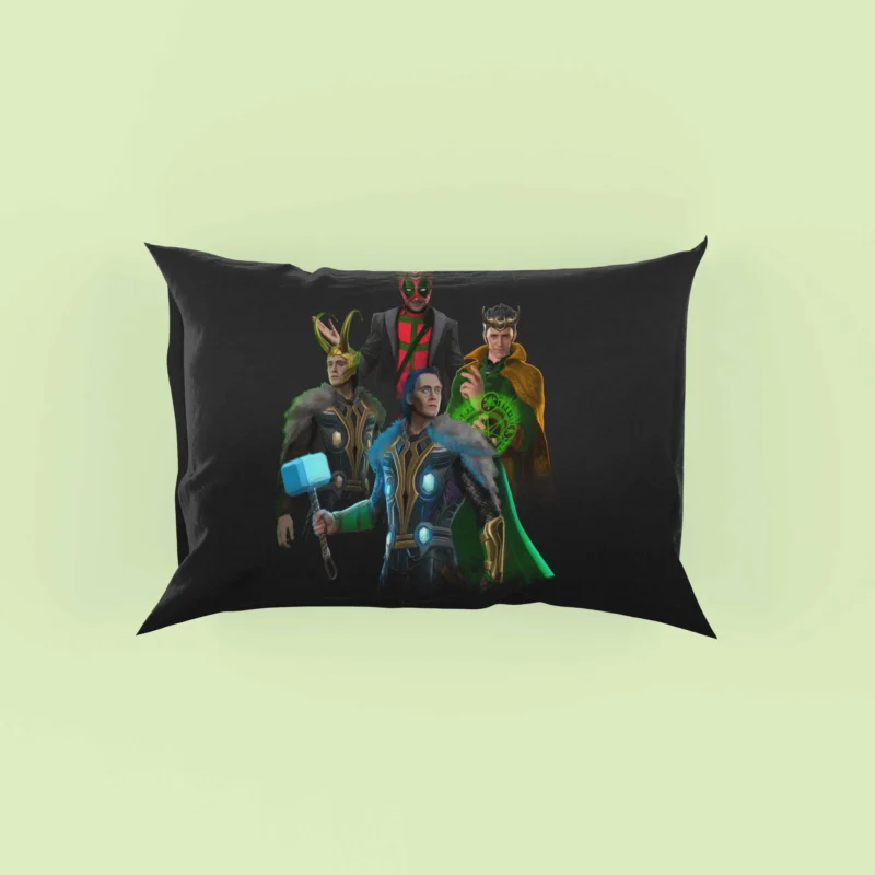 The Council of Loki in Loki: Agent of Asgard Pillow Case