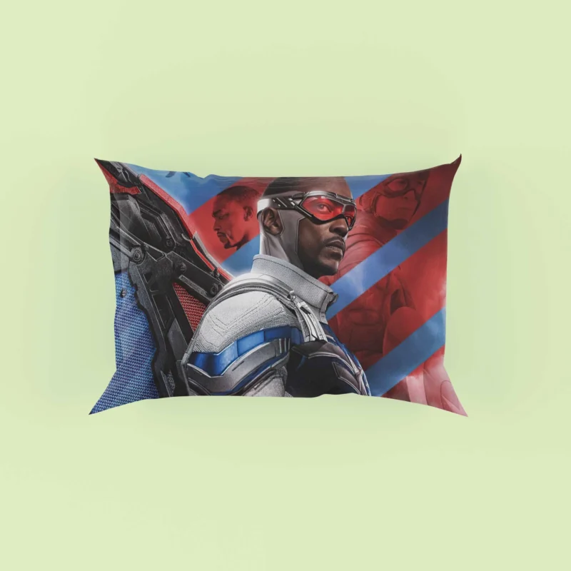 The Falcon and the Winter Soldier: A Dynamic Duo Pillow Case