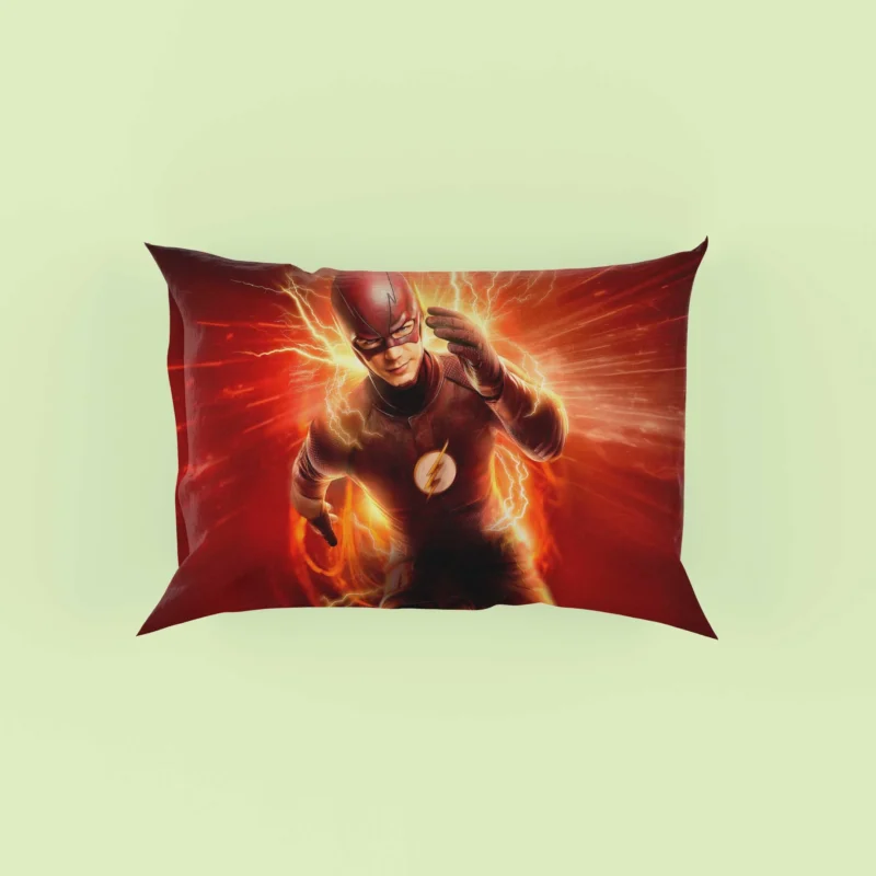 The Flash (2014): Grant Gustin Speedster Pillow Case
