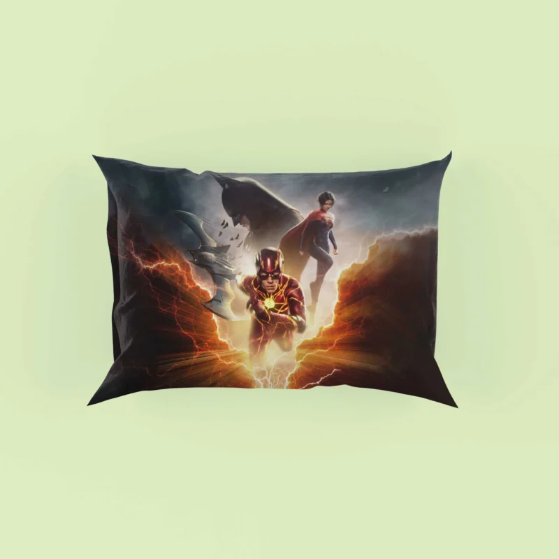 The Flash (2023): Speedster New Adventure Pillow Case