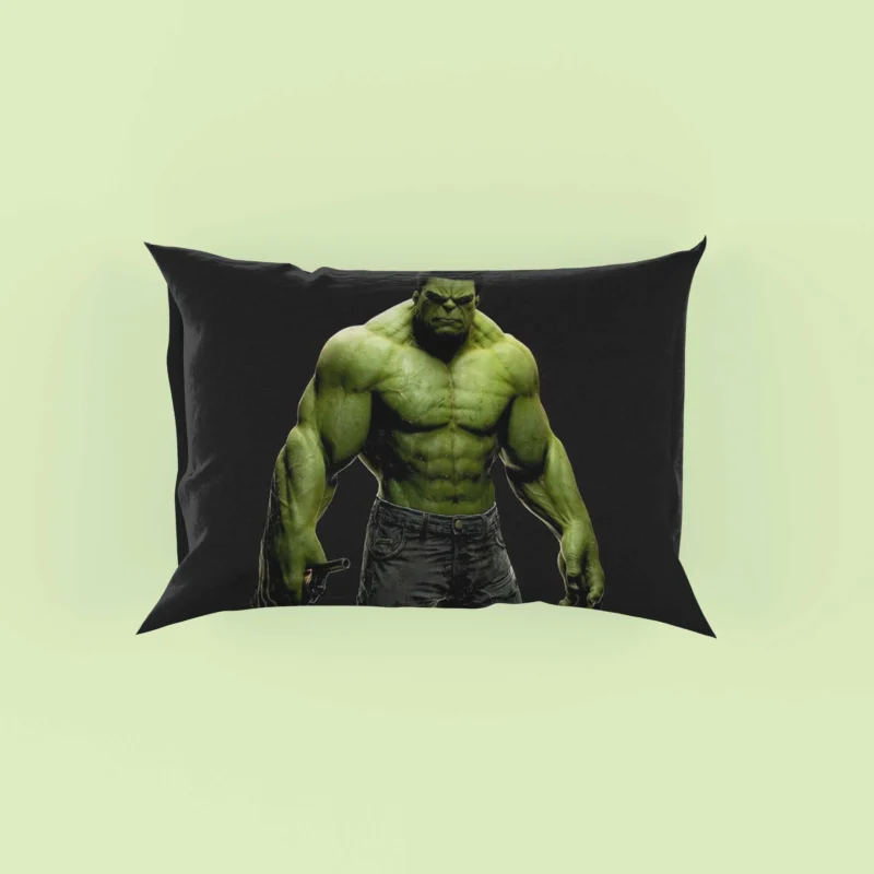 The Green Marvel Hero: Hulk Pillow Case
