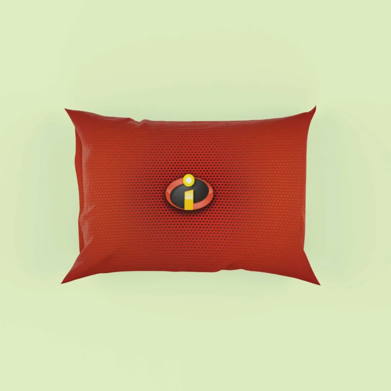 The Incredibles Logo: Pixar Heroic Emblem Pillow Case