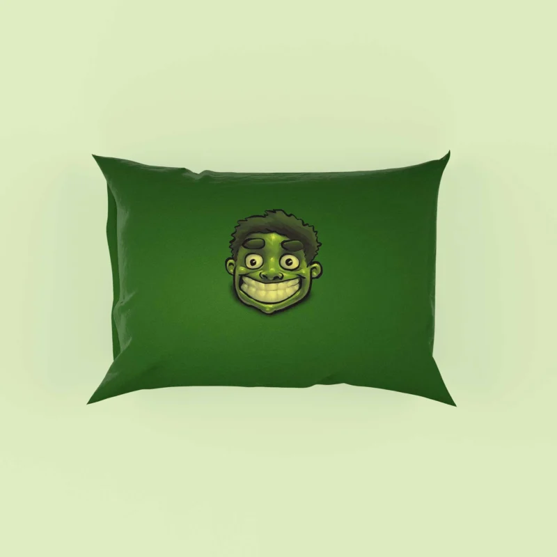 The Mighty Hulk in Marvel Comics Pillow Case