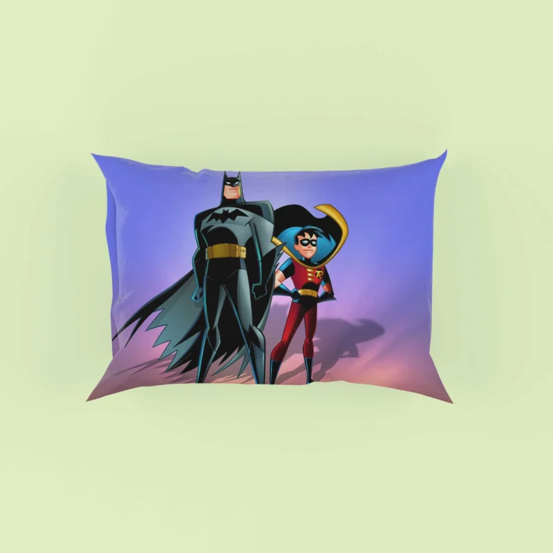 The New Batman Adventures: Robin Animated Adventures Pillow Case