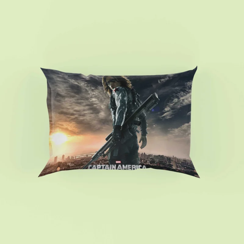 The Winter Soldier: Captain America Rival Pillow Case